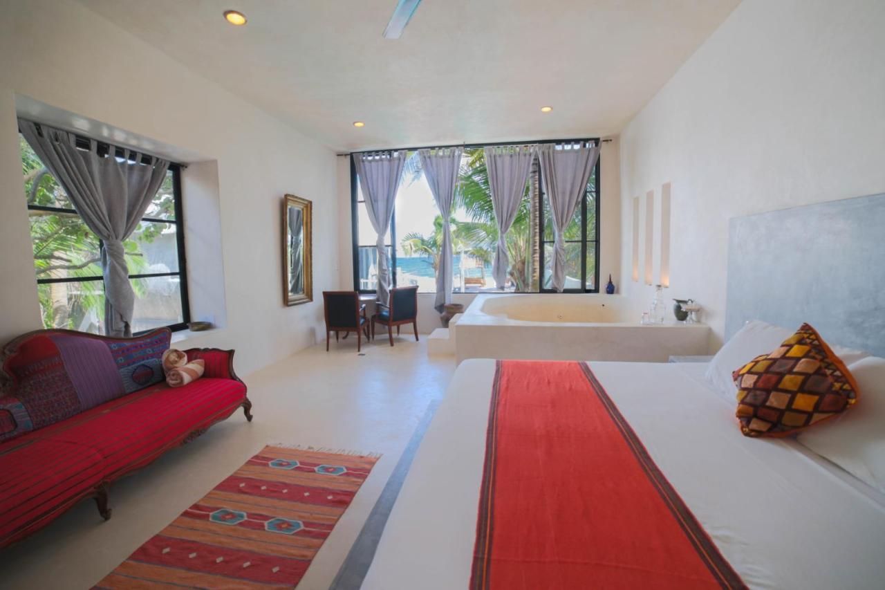 Posada Lamar Tulum Beach Front And Pool Exterior foto